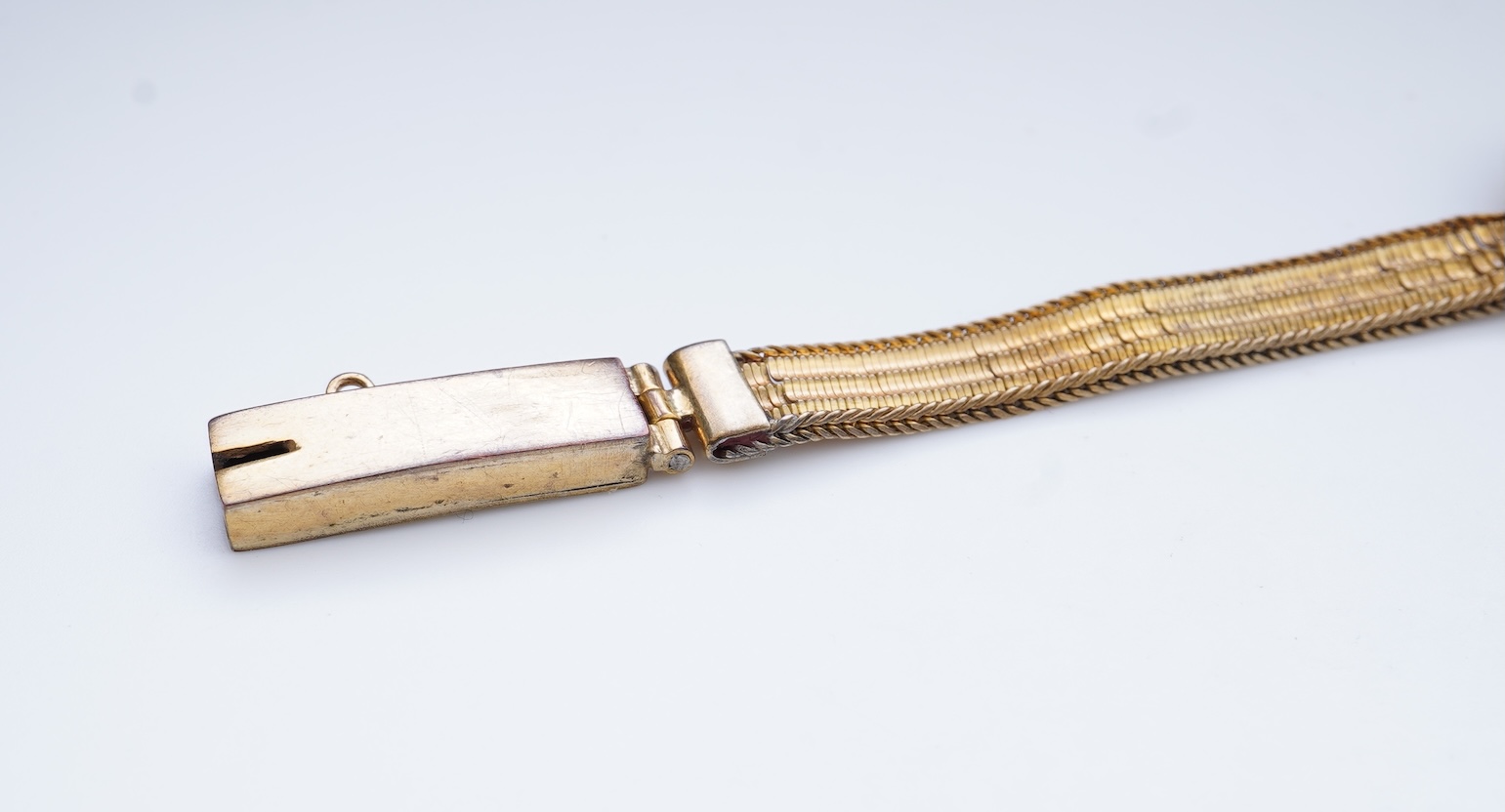 A garnet bracelet, second half 19th century